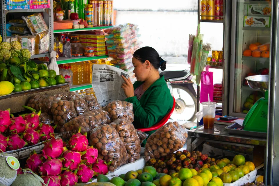 Quầy bánh mì, ăn sáng